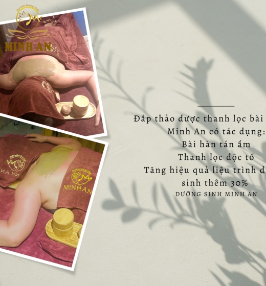 Đắp thuốc thảo dược Bài Hàn